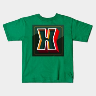 font X vintage series Kids T-Shirt